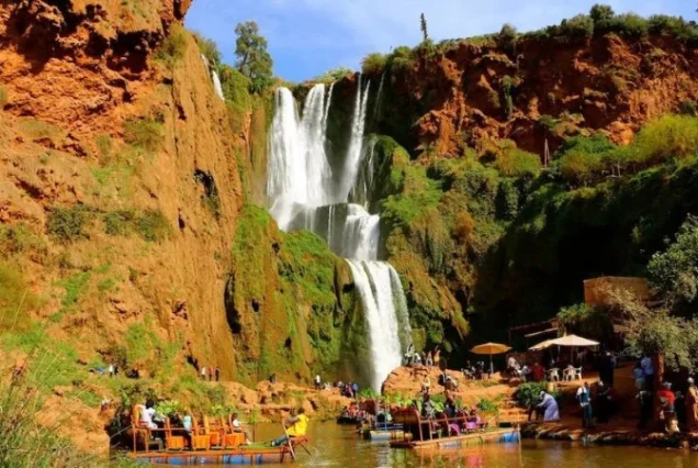Excursión de 1 día desde Marrakech a las cascadas de Ouzoud